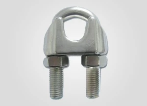 Abrazaderas de clips de cuerda de acero inoxidable Din1142