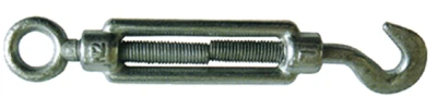 Din1480 tensor galvanizado estándar con gancho ojo